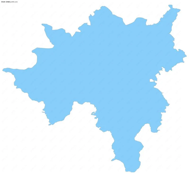 妥甸镇边界地图