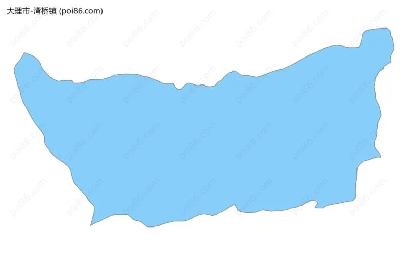 湾桥镇边界地图