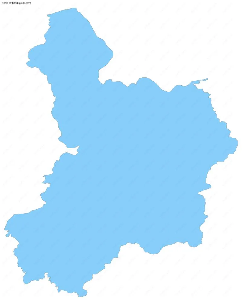 双龙营镇边界地图