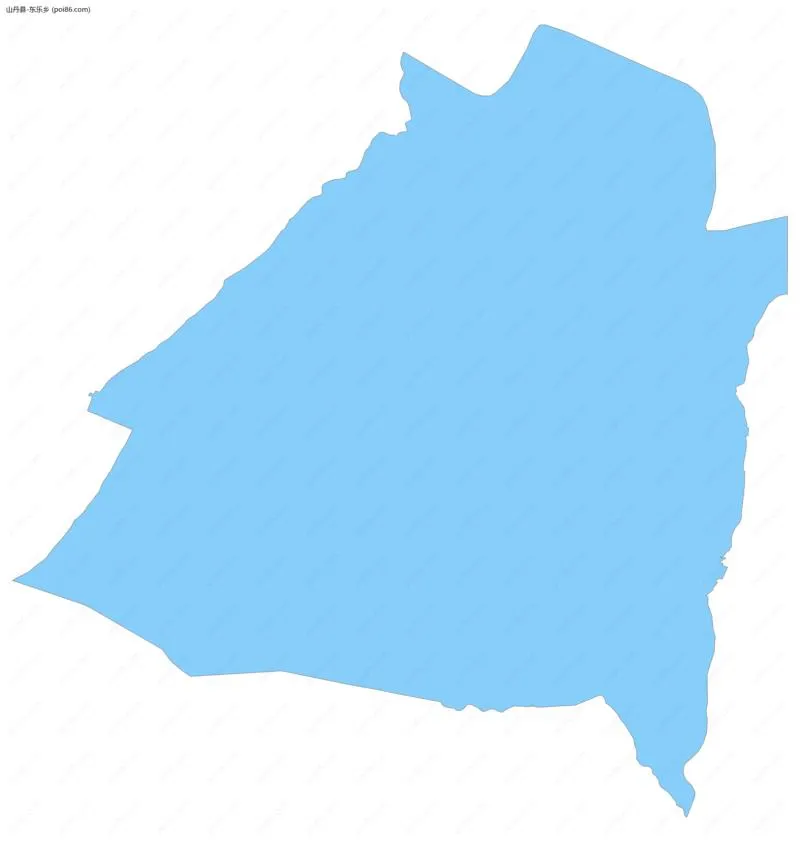 东乐乡边界地图