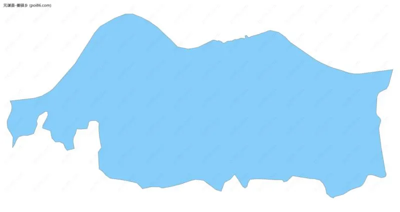 姜驿乡边界地图