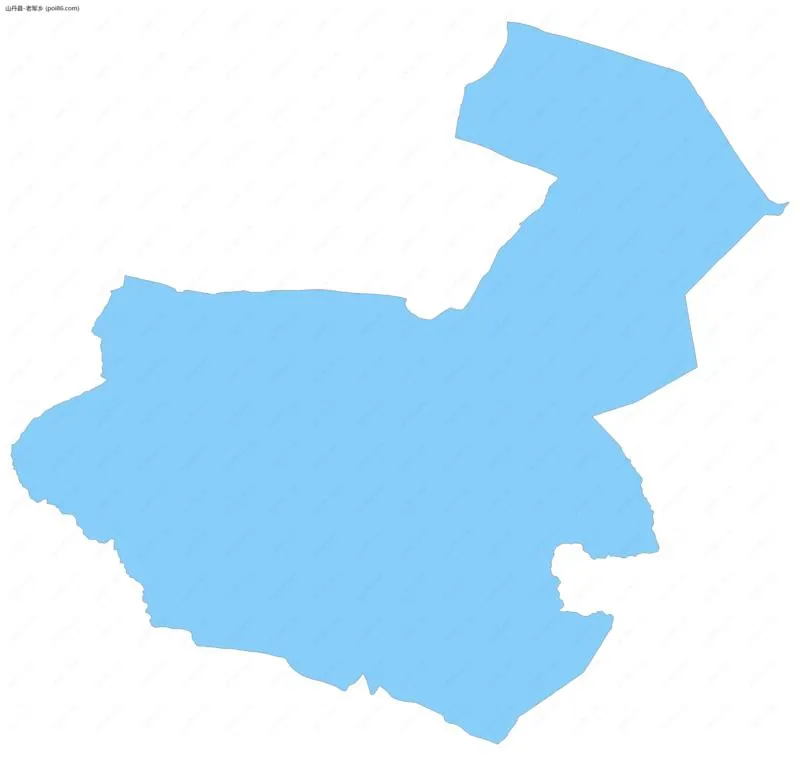 老军乡边界地图