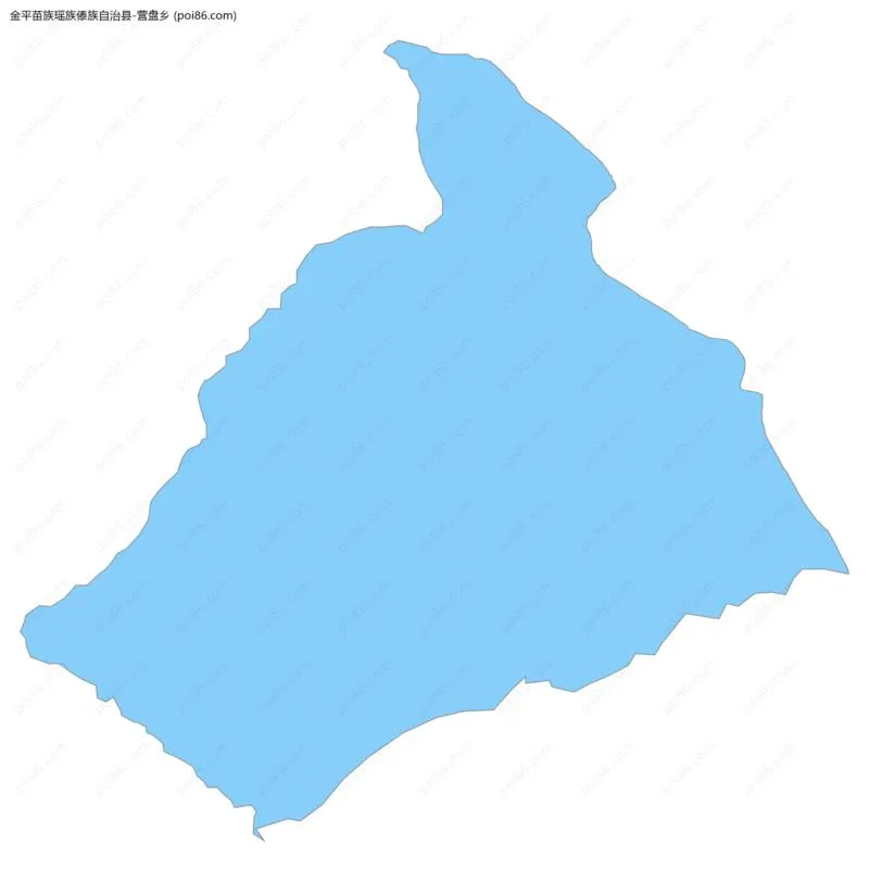 营盘乡边界地图