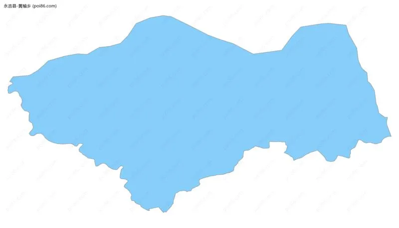 黄榆乡边界地图