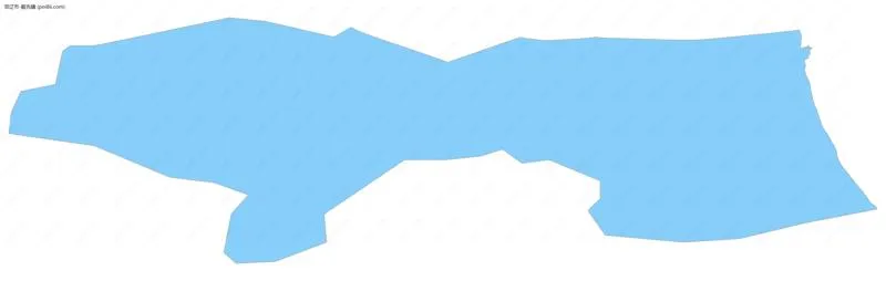 服先镇边界地图