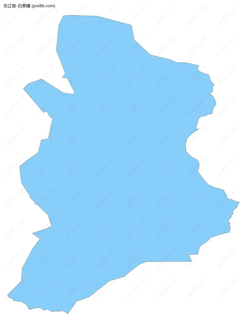 白泉镇边界地图