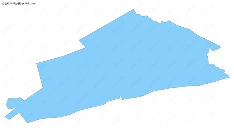 响水镇边界地图