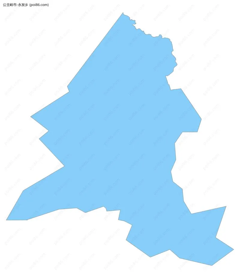 永发乡边界地图