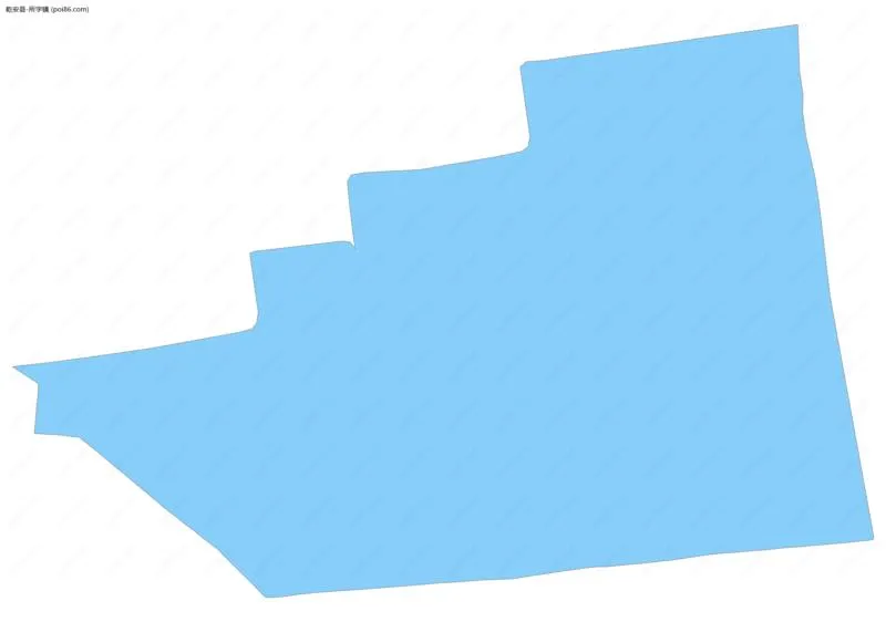 所字镇边界地图