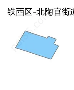 北陶官街道边界地图
