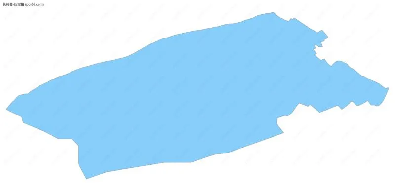 巨宝镇边界地图