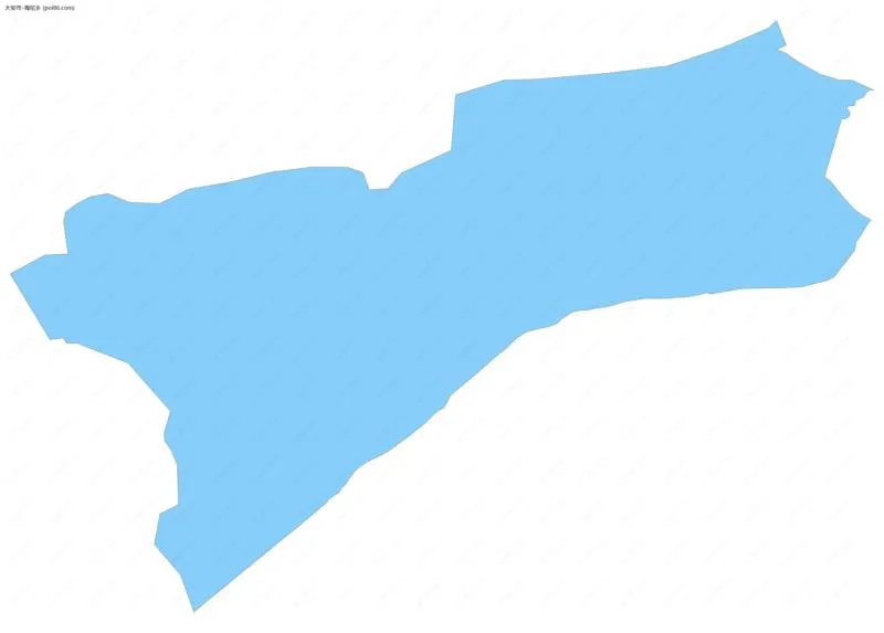 海坨乡边界地图