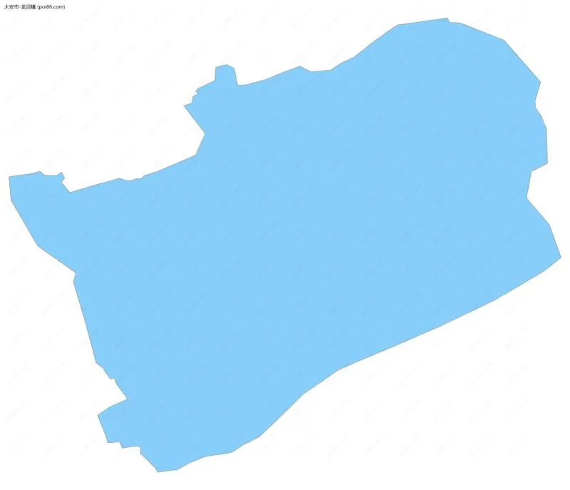 龙沼镇边界地图