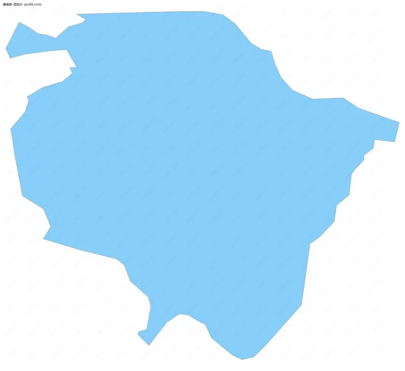 团结乡边界地图