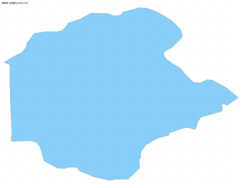 边昭镇边界地图