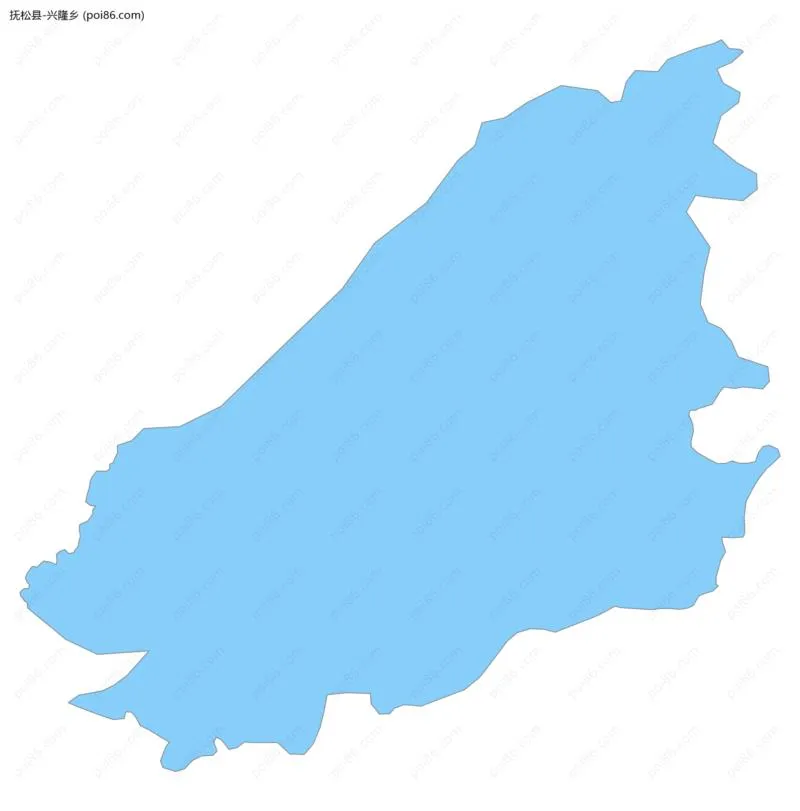 兴隆乡边界地图