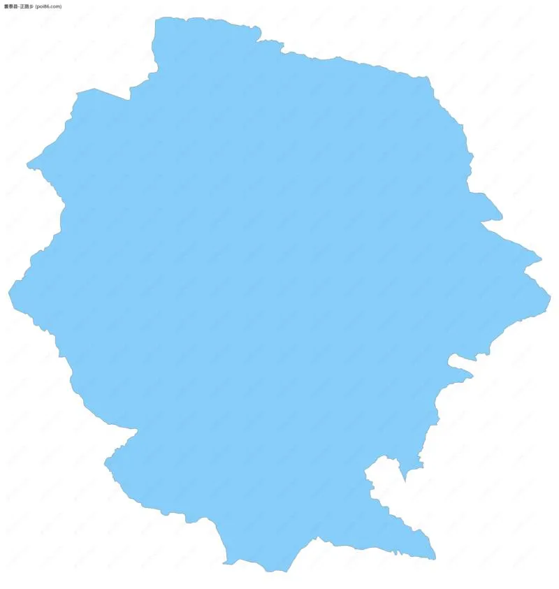 正路乡边界地图