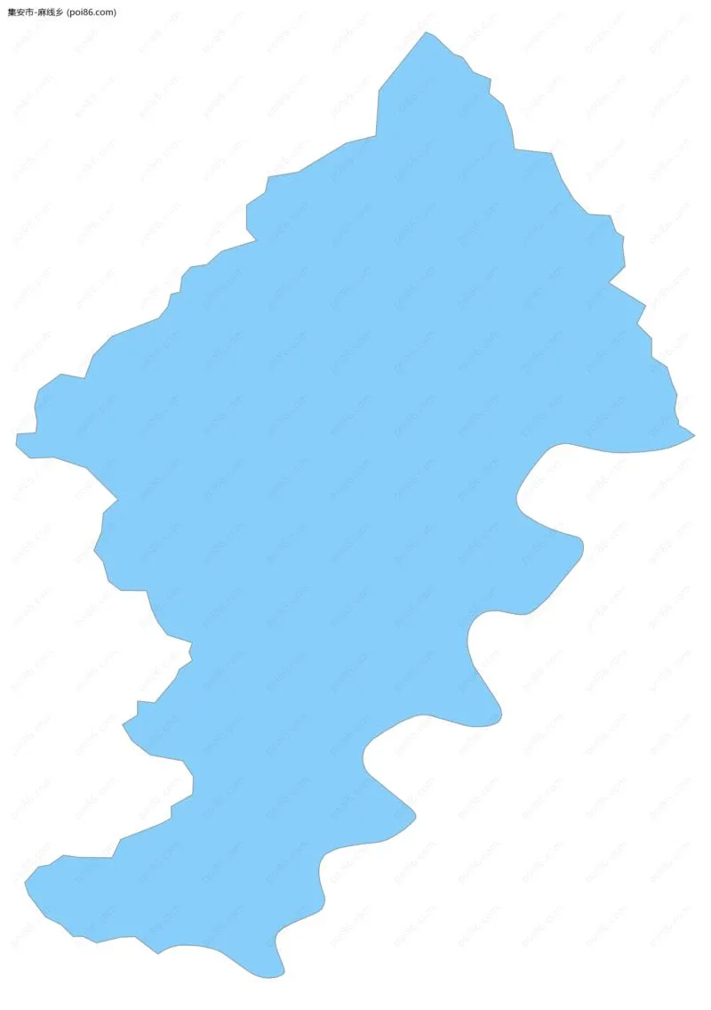 麻线乡边界地图