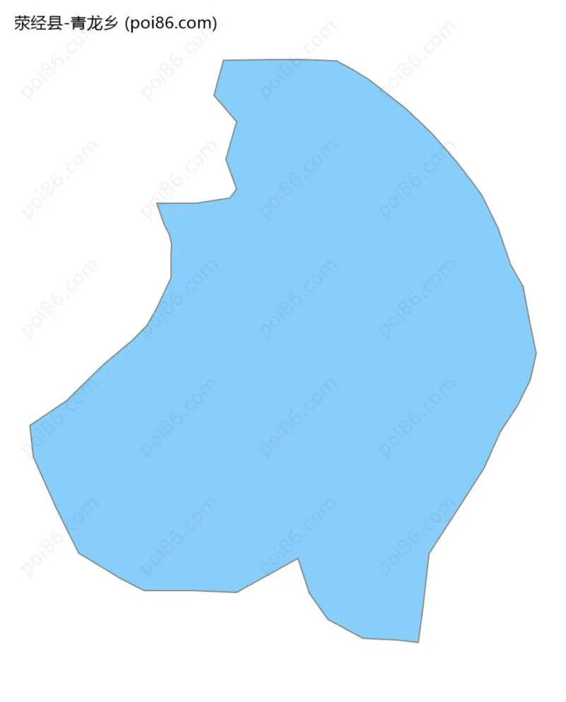 青龙乡边界地图