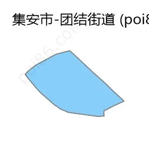 团结街道边界地图
