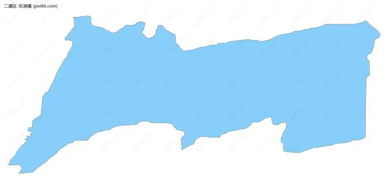 东湖镇边界地图