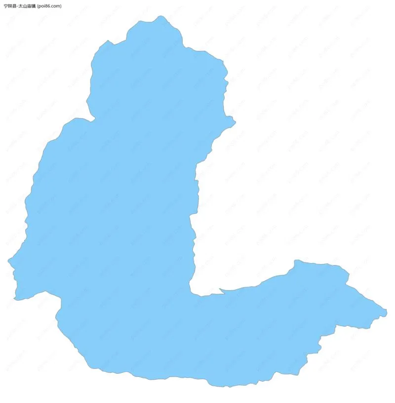 太山庙镇边界地图