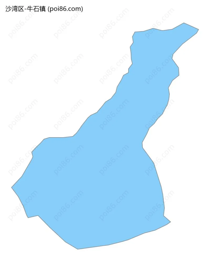 牛石镇边界地图