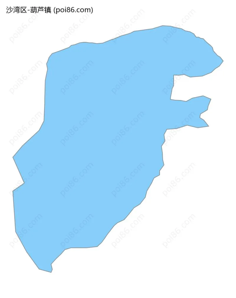 葫芦镇边界地图