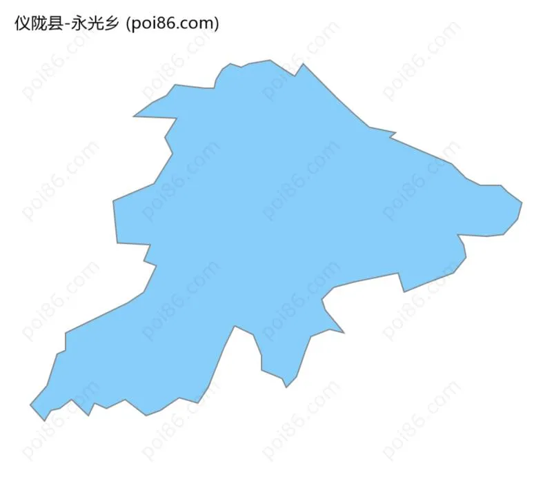 永光乡边界地图