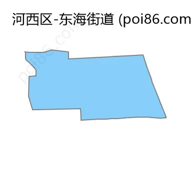 东海街道边界地图