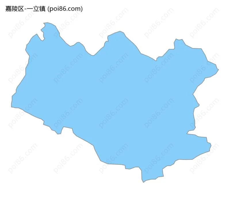 一立镇边界地图
