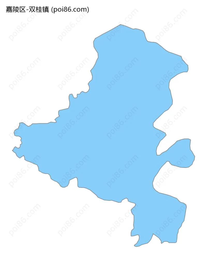 双桂镇边界地图