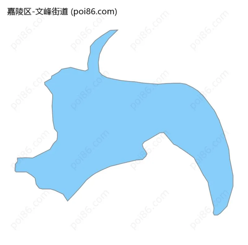 文峰街道边界地图