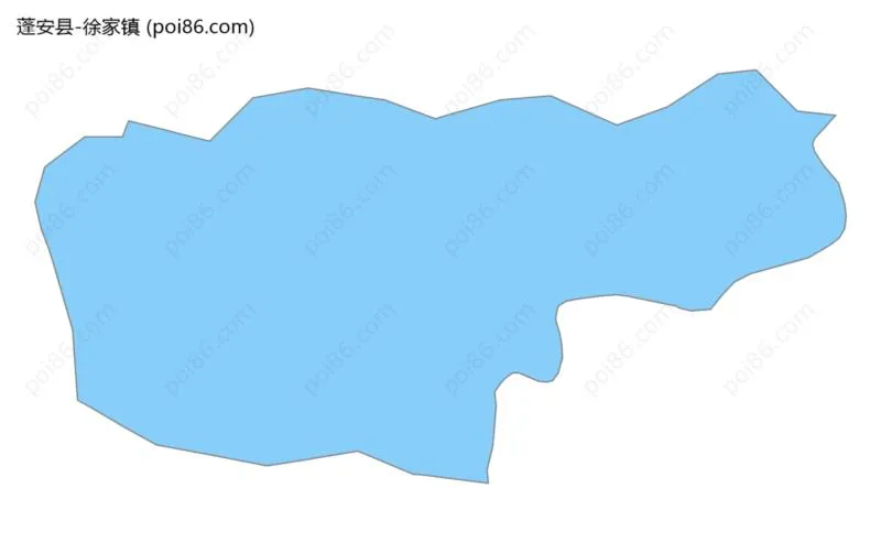 徐家镇边界地图