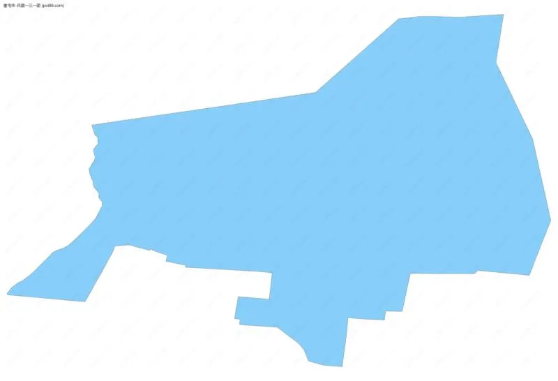 兵团一三一团边界地图