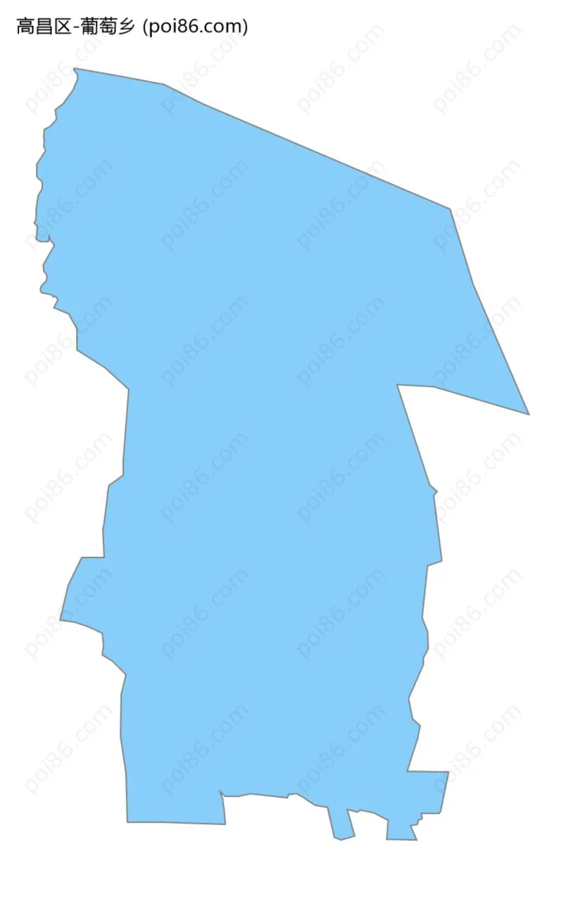 葡萄乡边界地图