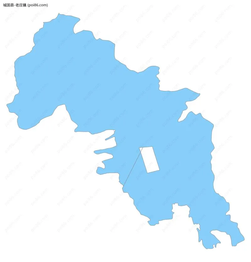 老庄镇边界地图