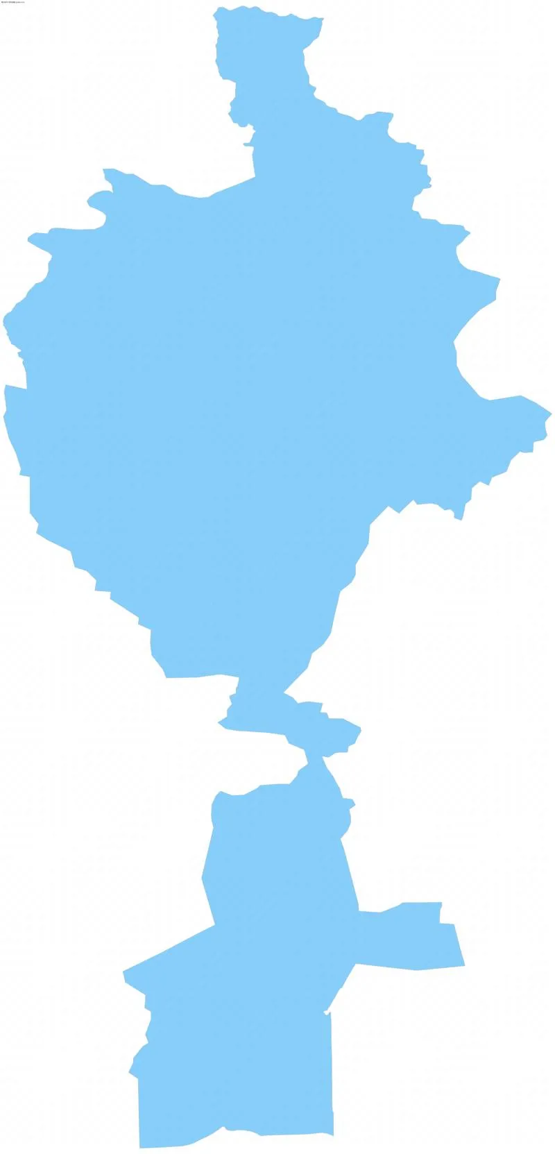 柯鲁柯镇边界地图