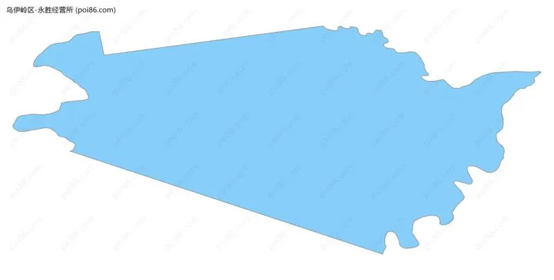 永胜经营所边界地图