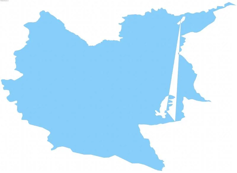 鹤北林业局边界地图