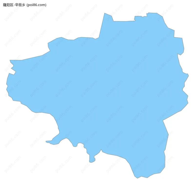 辛街乡边界地图