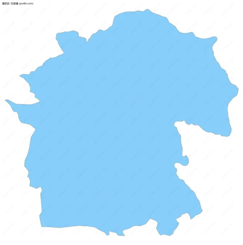 瓦窑镇边界地图