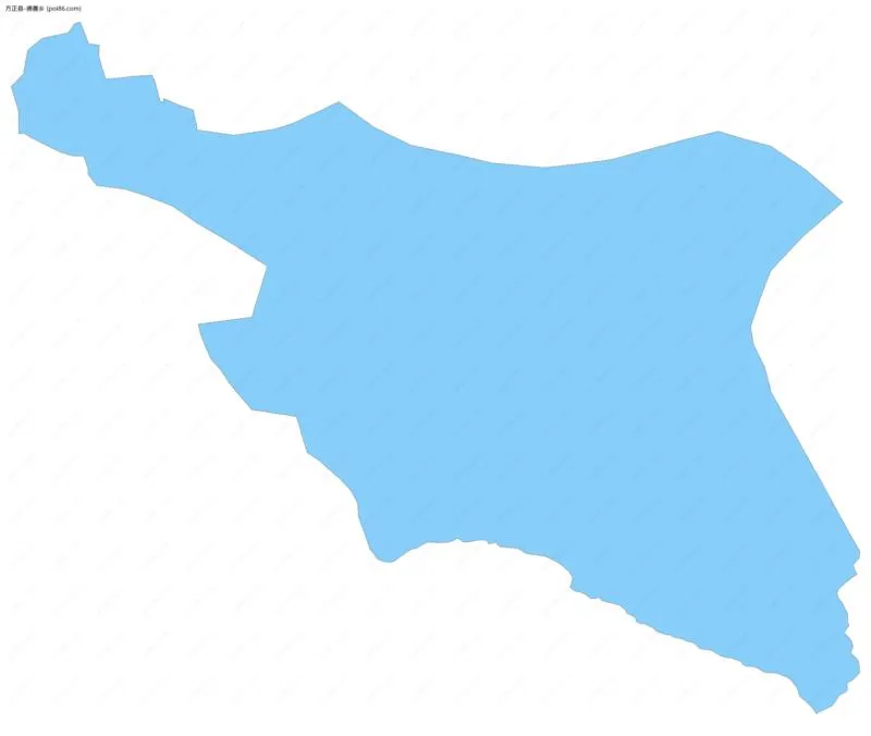 德善乡边界地图