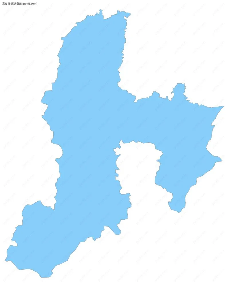 匡远街道边界地图