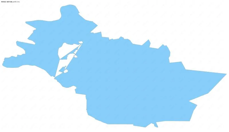 榆树屯镇边界地图