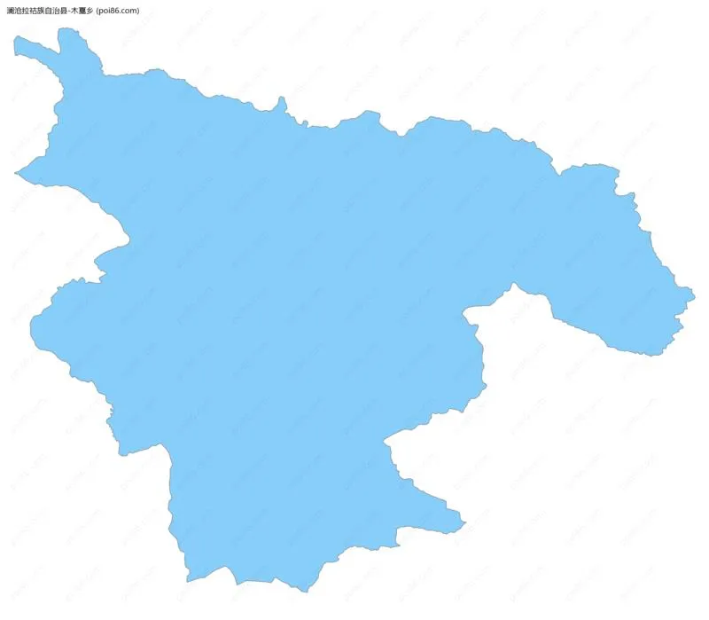 木戛乡边界地图