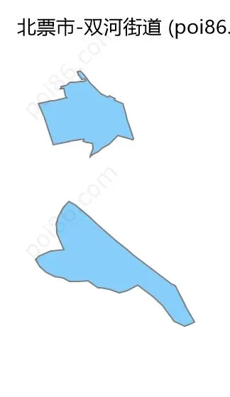 双河街道边界地图