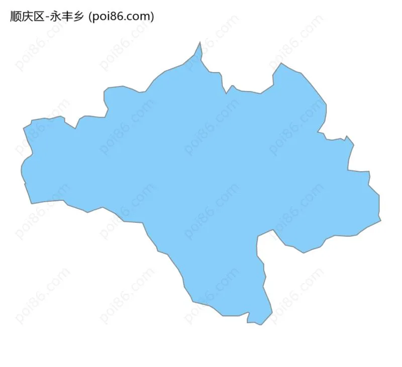 永丰乡边界地图