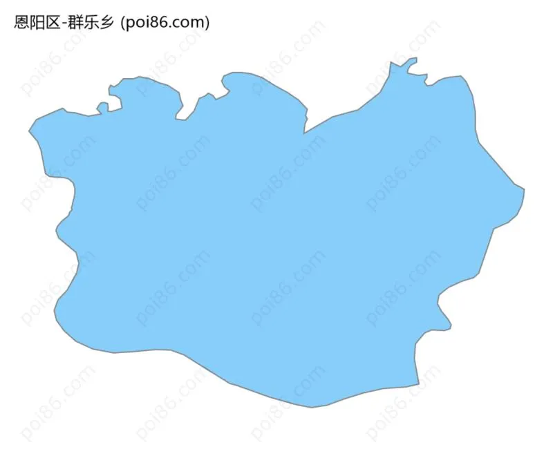 群乐乡边界地图