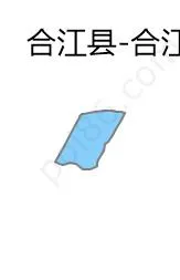 合江县临港工业园区边界地图